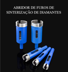 Broca para mármore, granito, telha de tijolo, cerâmica, azulejo/ perfuração de concreto6mm-100mm - WebShopp