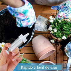 Mini semeador de vaso de flores ou jardinagem