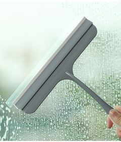 Ferramenta de limpeza com silicone antiderrapante/ limpador de vidro/ limpador doméstico/ janela /raspador de vidro - loja online