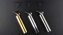 Máquina de corte cabelo elétrico T9 USB recarregável barbeador homem aparador para barbeiro profissional aparador barba