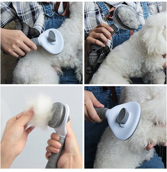 REMOVEDOR DE PÊLOS cão gato/ escova automático/ pente de agulha para filhote de cachorro/ beleza/ grooming /ferramenta pet /produto de alta qualidade /remoção do cabelo