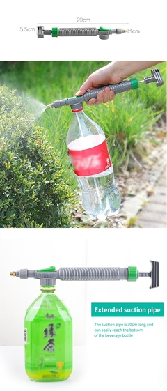 Ferramenta de Rega de Jardim - Bomba de Ar de Alta Pressão Manual Garrafa Pet - comprar online