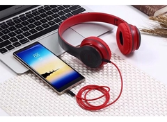 Fones de ouvido sem fio de alta fidelidade dobrável. Bluetooth e microfone para celular xiaomi iphone samsung huawei na internet