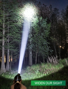 Imagem do Lanterna de cabeça com farol sensor recarregável, ultra brilhante, longo alcance, montada para noite, pesca ao ar livre, luz branca