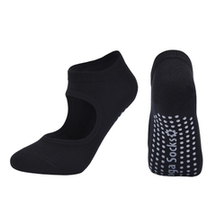Meias femininas antiderrapante para ioga, para moças, balé, dança, esportes, fitness, academia - WebShopp