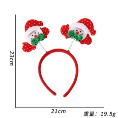 Arco de Cabelo feminino para Festa de Natal - WebShopp