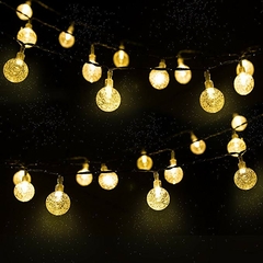 Luzes solares de LEDs para jardim à prova d'água - WebShopp