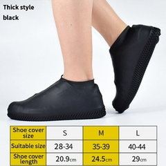 PROTEÇÃO IMPERMEÁVEL E ANTIDERRAPANTE PARA SAPATOS NA CHUVA/ Unissex/ impermeáveis para sapatos/ proteção de borracha/ portátil para chuva, para viagens ao ar livre, antiderrapante, galochas de chuva, - loja online