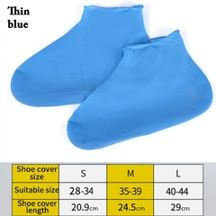 PROTEÇÃO IMPERMEÁVEL E ANTIDERRAPANTE PARA SAPATOS NA CHUVA/ Unissex/ impermeáveis para sapatos/ proteção de borracha/ portátil para chuva, para viagens ao ar livre, antiderrapante, galochas de chuva, - loja online