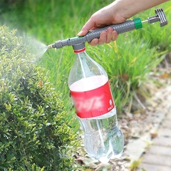 Ferramenta de Rega de Jardim - Bomba de Ar de Alta Pressão Manual Garrafa Pet