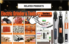 Dremel gravador e Furadeira elétrica sem fio, recarregável, bateria removível, LED 3 velocidades, gravura para marcenaria - loja online