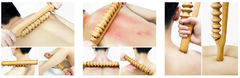 Rolo de massagem anti celulite, drenagem linfática e liberação muscular - WebShopp
