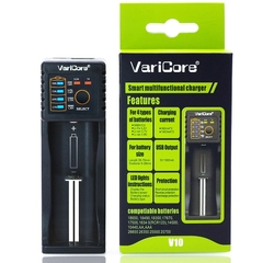 Carregador inteligente V20i V10 U4 18650 1.2V 3.7V 3.2V 3.85V AA / AAA 26650 14500 16340 25500 / NiMH Li-ion - loja online