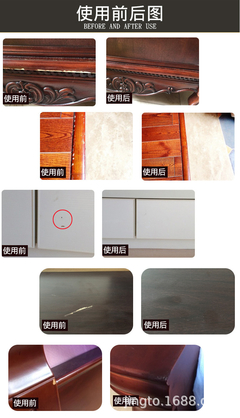 Imagem do Diy produto de madeira scratch filler removedor móveis de madeira toque up ferramenta conjunto caneta marcador creme cera reparação polímero resina reparação rápida