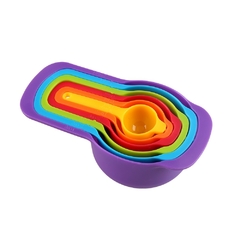 Conjunto de colheres de medição de cozinha com 6 peças - loja online