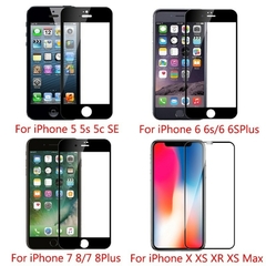 Protetor de tela VIDRO para Iphone 2/4PCS - IPhone 13 12 11 Pro Max , X XR XS Max 7 8 6S Plus 12Pro - loja online