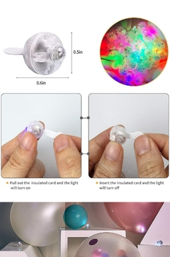 Mini lâmpada de bola led redonda para decorações de festa de Natal, casamento ou aniversário - comprar online