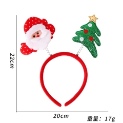 Imagem do Arco de Cabelo feminino para Festa de Natal