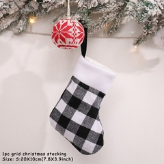 Saco de Meia de Natal para Decoração de Árvore de Natal
