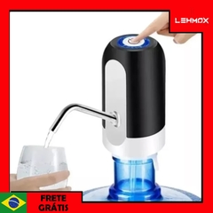 Bomba de água Lehmox com carregador usb automático / Dispensador elétrico de garrafas de ovo, 19/12/70/litros