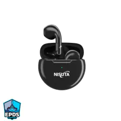 AURICULAR BLUETOOTH 5.0 EARBUDS, TAMAÑO MINI, CON BATERIA RECARGABLE COLOR NEGRO