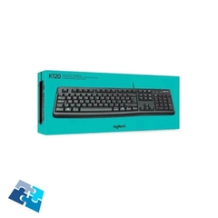 Teclado Logitech K120 USB Black
