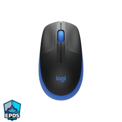 Mouse Wireless Logitech M190 black/blue