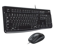 Teclado + Mouse Logitech MK 120 Usb