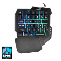 Teclado Gamer RGB de 35 teclas con macros