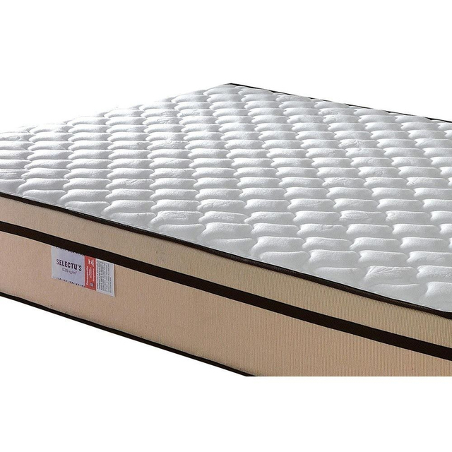 Colchão de Espuma D45 Selectus Euro Pillow Solteiro