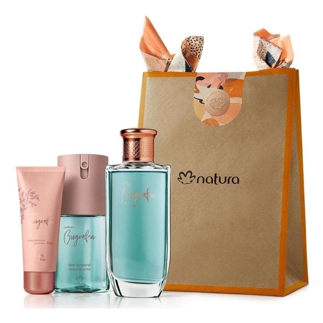 Kit Presente Biografia Feminino - Natura - Bella Patroa