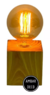 VELADOR NÓRDICO VINTAGE DE MADERA CUADRADO - comprar online