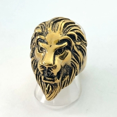 Anel Lion em Aço