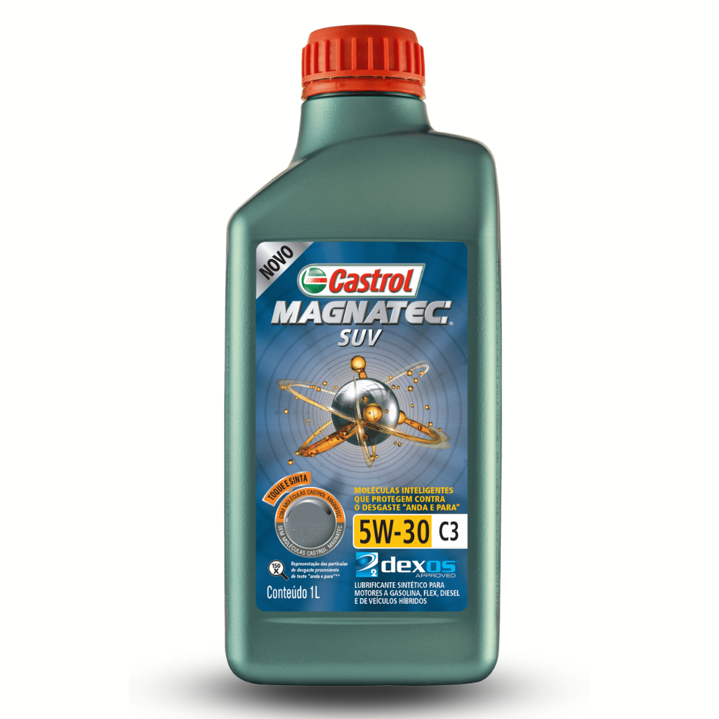 Óleo Lubrificante do Motor Castrol Magnatec 5W30 SUV C3 Sintético