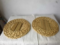 Platos de sitio de junco - comprar online