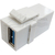 KEYSTONE/EMENDA USB 3.0 BRANCO - 180º - LKKUSBBC-180 - LINK+ - loja online