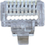 Imagem do CONECTOR RJ45 MACHO CAT6 PASSAGEM EZ CRIMP - LINK+ (POTE 100 PCS)
