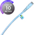 PATCH CORD U/UTP 24 AWG CAT.6 10 MT BRANCO HOM. ANATEL - LMPC6100BC - LASTMILE