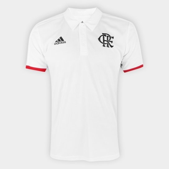 polo adidas branca