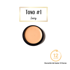 Maquillaje presentación mini "Tono #1" Ivory - comprar en línea