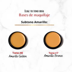 Maquillaje presentación mini "Tono #3" Medio Tono - DANIELA&PABBA COSMÉTICOS 