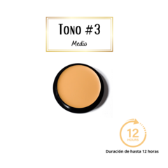 Maquillaje presentación mini "Tono #3" Medio Tono - comprar en línea