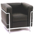 SILLON LC2 LE CORBUSIER (VER DESCUENTO X TRANSFERENCIA) - HOLLYWOOD