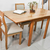 MESA COMEDOR LIBRO EXTENSIBLE 80 X 80 A 160CM (VER DESCUENTO X TRANSFERENCIA)