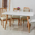 MESA COMEDOR TULIP CLAIRE (VER DESCUENTO X TRANSFERENCIA)