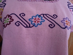 Blusa Rosa Bordada - comprar en línea