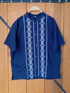 CAMISA CON TEGIDO TRADICIONAL