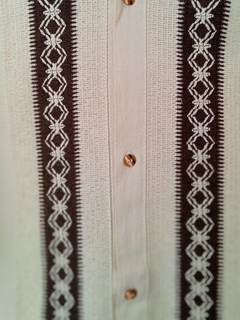CAMISA CON TEGIDO TRADICIONAL - comprar en línea
