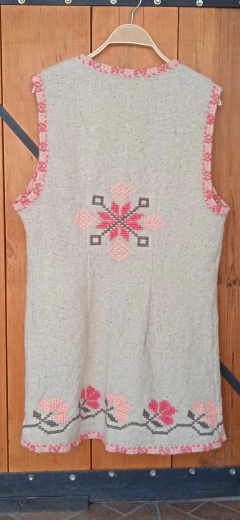 CHALECO LANA LARGO DAMA - comprar en línea