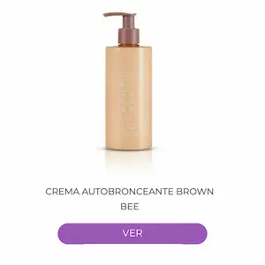 comprar Crema Autobronceante Gradual Brown Bee